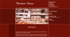 Desktop Screenshot of fleischerei-harms.de